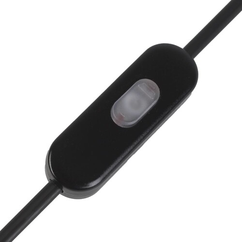 GE-SDS200-CS digitalSTROM Licht Schnur- Dimmer S Schalten/Dimmen 150W 105VA sw Produktbild Front View L