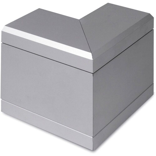 034209 DIETZEL Außeneck zu Brüstungs- kanal Alu roh 100x65mm mit Deckel Produktbild Front View L