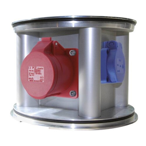502010005 PCE Verteiler Unterflur TerraMo-Sta-05 Produktbild Front View L