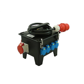 92006080 E-TERM Vollgummiverteiler PORT TB KZ32 012-4 FILS40+Leit. 2,5m,CEE32A Produktbild