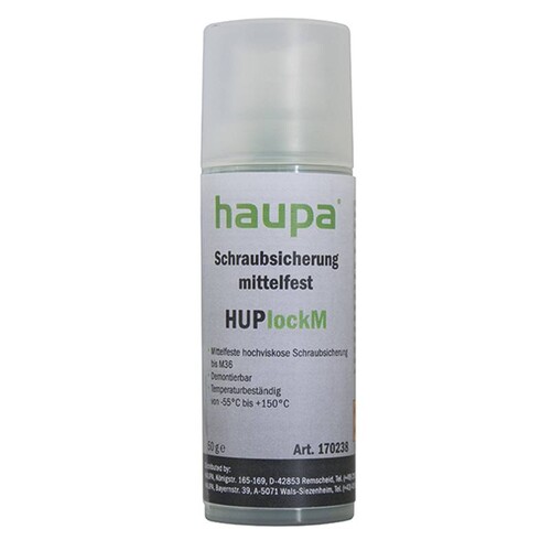 170238 HAUPA Schraubensicherung HUPlockM mittelfest Produktbild Front View L