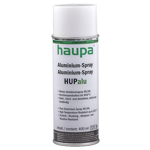 170154 HAUPA Aluminium-Spray HUPalu Aerosol 400 ml Produktbild Front View L