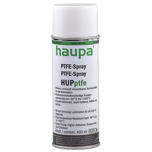 170158 HAUPA PTFE-Spray HUPptfe Aerosol 400 ml Produktbild Front View L