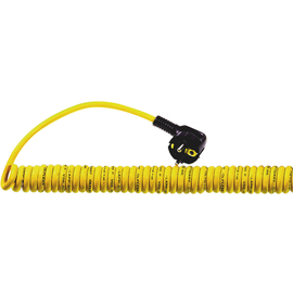 73220862 ÖLFLEX SPIRAL 540 P 3G1,5/1000 PUR-Spiralkabel Schukowinkelstecker gelb Produktbild