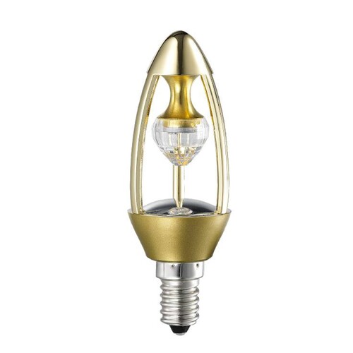 CL-KE C37DG 325 E14/827 Spektra LED LED C37 Diamond Bulb gold Produktbild