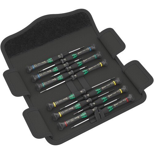 05073675001 WERA Kraftform Micro-Set 12-tlg. mit Gürteltasche Produktbild