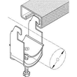 3690 PUK K 16 AC-AL Kabelschelle für Durchmesser 13-16mm/H=46mm Produktbild front S
