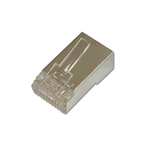 A-MO8/8SRS Assmann Modularstecker RJ45 Für Cat5e Produktbild Front View L