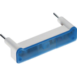 16883500 BERKER W.1 LED-Aggregat 230V f. Schalter & Taster, blau, FR AP Produktbild front S