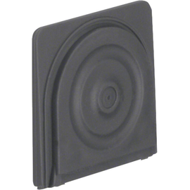 18143515 BERKER W.1 Leitungs- und Rohr- Einführung, lichtgrau matt, FR AP Produktbild front M