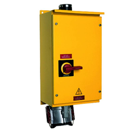 11791 Rauscher&Stöcklin Wandsteckdose abschaltbar 200A 400V 4p 6h Produktbild front M