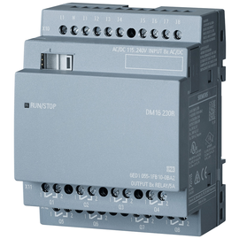 6ED1055-1FB10-0BA2 SIEMENS LOGO DM16 4TE 230R Erw.-Mod., 230V/230V/REL. 8DE/8DA Produktbild