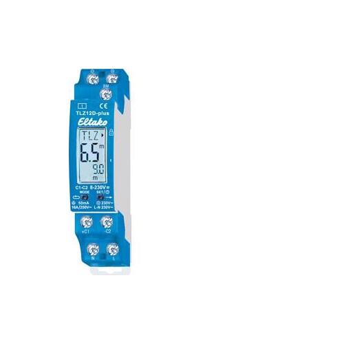 23100800 ELTAKO TLZ12D-plus TREPPENL. ZEITSCHALT. 1S 1TE 16A 2300W Produktbild Front View L