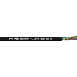 0021816 ÖLFLEX ROBUST 200 3G4 450/750V PUR-Steuerleitung schwarz Produktbild