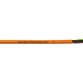 0012345 ÖLFLEX 500 P 2X1 orange PUR-Steuerleitung hochflexibel Produktbild