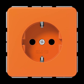 CD1520BFO JUNG Schuko-Steckdose 1-fach, orange, glänzend Produktbild