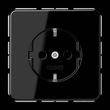 CD1520SW JUNG Schuko-Steckdose 1-fach, schwarz, glänzend Produktbild