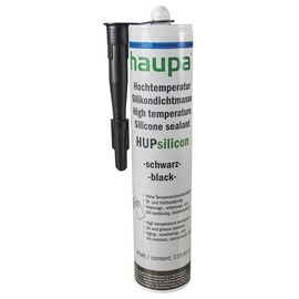 170250 HAUPA Hochtemperatursilikon schwarz HUPsilicon Kartusche 310 ml Produktbild