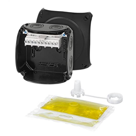 12360000 HENSEL KF WP 0606 B ENYCASE Kabelabzweigkasten 130x130x77 Produktbild front M