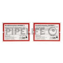 Brandschutzschild BS-Schild f. Nofirno1 und Nofirno2 Produktbild front M