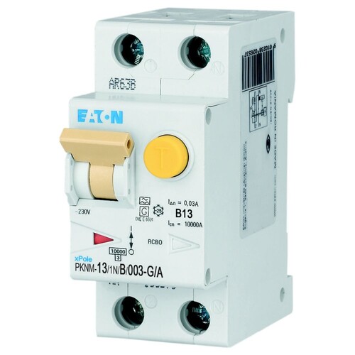 182886 Eaton PKNM-13/1N/B/003-G/A-MW FI/LS Kombischalter Produktbild Additional View 1 L