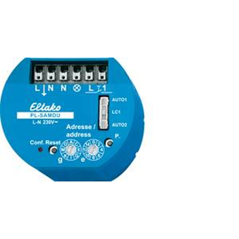31100008 ELTAKO PL-SAMDU Powerline Universal Dimmaktor Produktbild front M