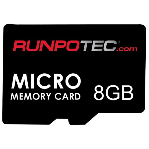 20483 Runpotec Micro Memory Card 8 GB Produktbild Front View L