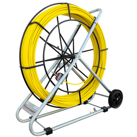 10099 Runpotec Glasfaserstab 150m Ø 15mm +Stahlhaspel Ø1400mm, fahrbar, RTGØ12mm Produktbild front M