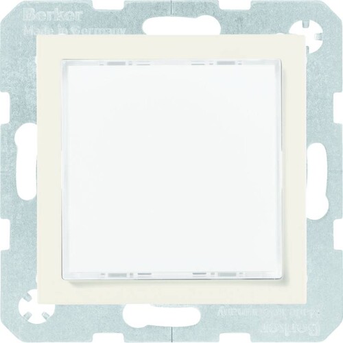29538982 Berker S.1 LED-Signallicht weiße Beleuchtung, weiß glzd Produktbild Front View L
