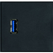 159903300600 Schulte EVOline 1W-Modul USB 3.0, Bu/Bu Produktbild