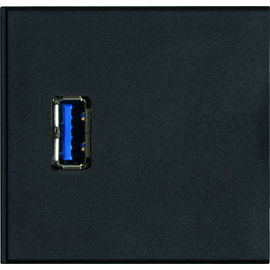 159903300600 Schulte EVOline 1W-Modul USB 3.0, Bu/Bu Produktbild