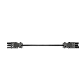 659007030500 Schulte EVOline Verbindungs kabel GST18 Steker&Buchse, schwarz, 3m Produktbild