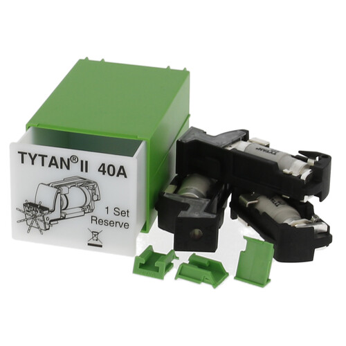 102640 Tytan II Blinksteckersatz 3x40A 50-400V AC, 50-250V DC Produktbild Front View L