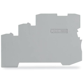 2000-5391 Wago Abschluss- und Zwischen- platte, 1mm dick, f. 3-Leiter-Klemmen Produktbild