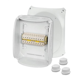 12557000 Hensel DK 2516 A Kabelabzweigka m.Kl 255x205x112,IP66 Produktbild front M