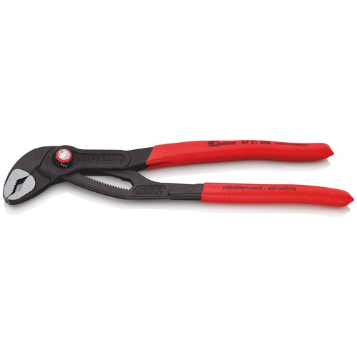 87 21 250 Knipex KNIPEX Cobra® QuickSet Wasserpumpenzange Produktbild