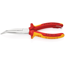 26 26 200 T Knipex Flachrundzg. m.Schneide/Befestigungsöse Produktbild