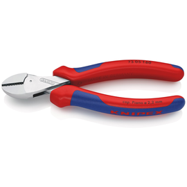 73 05 160 Knipex KNIPEX X Cut Kompakt-Seitenschneider Produktbild