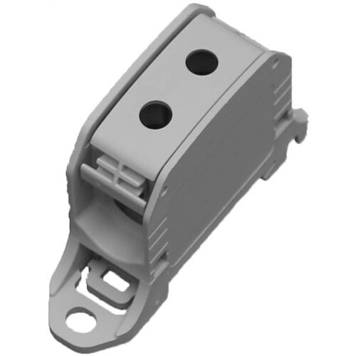 RKA 50/1 1x2 087310-0-3 Al/Cu grau Uni. Klemme 6-50mm²/f:4-35mm² Produktbild Front View L