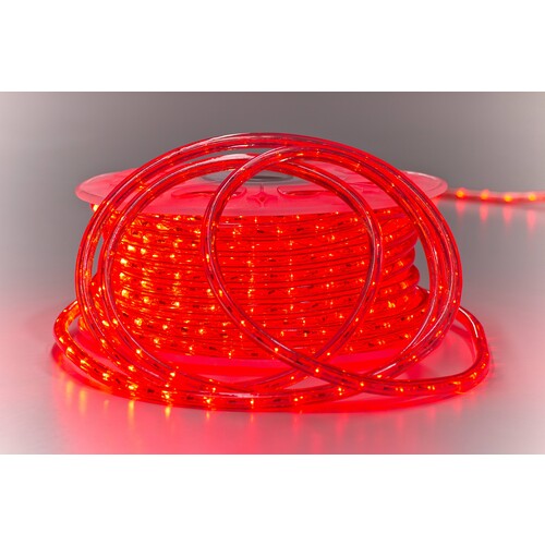 248-204 MK Rope Light 30 LED (45m) Lichtschlauch, rot, kürzbar per 1m IP67 Produktbild Front View L