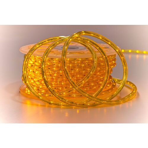 248-205 MK Rope Light 30 LED (45m) Lichtschlauch, amber, kürzbar p.1m IP67 Produktbild Front View L