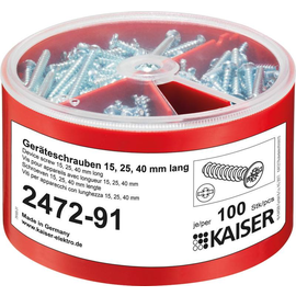 2472-91 KAISER KAISER SCHRAUBEN-BOX SCHALTERSCHRAUBEN Produktbild