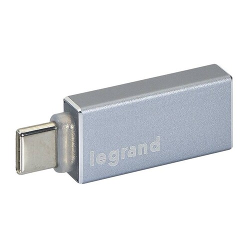 050692 Legrand Adapter USB-A/USB-C Produktbild Additional View 1 L