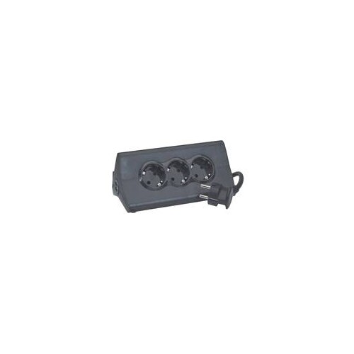694811 Legrand Steckdosenleiste 3-fach 2 USB 1,5m Kabel schwarz Produktbild Additional View 1 L