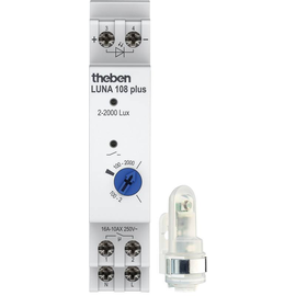 1080910 Theben Luna 108 plus Dämmerungs- schalter externer Lichtsensor 2-2000LUX Produktbild