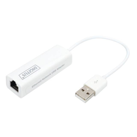 108386 PCE Netzwerk-USB- Adapter 10/100 Mbps Produktbild front M