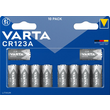 06205301461 VARTA LITHIUM 10xCR123A (10STK.-BL.) 3V Photobatterie Produktbild