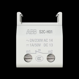 S2C-H01 1Ö ABB Hilfsschalter mit einem Öffner Produktbild