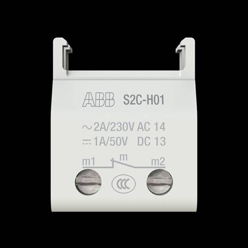 S2C-H01 1Ö ABB Hilfsschalter mit einem Öffner Produktbild