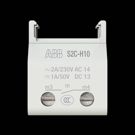 S2C-H10 1S  ABB Hilfsschalter mit einem Schließer Produktbild